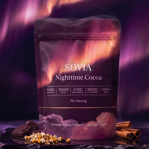 SOVIA Nighttime Cocoa pouch