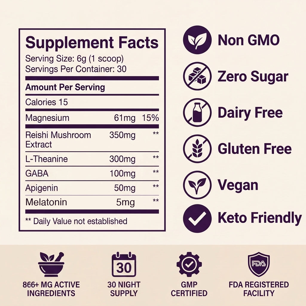 SOVIA supplement facts 866mg